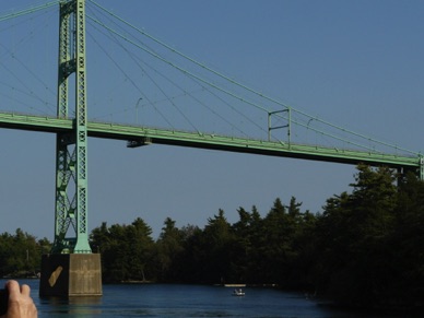 Pont des Mille Iles reliant le Canada aux Etats Unis